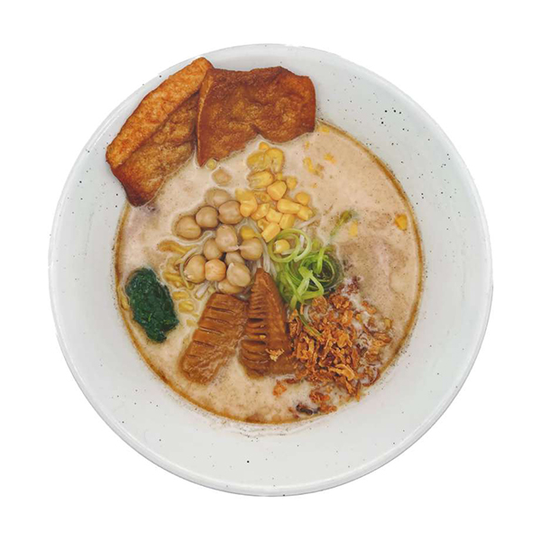 Kinoko Supu Ramen (vegetano)